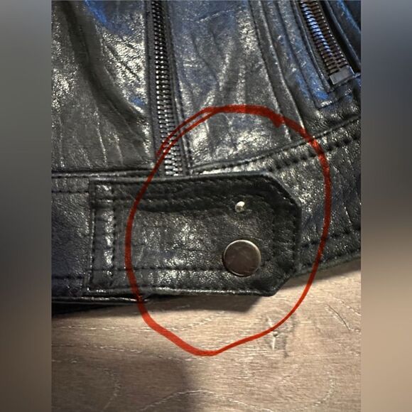 Vince | Textured Moto Leather Jacket - Picture 16 of 16